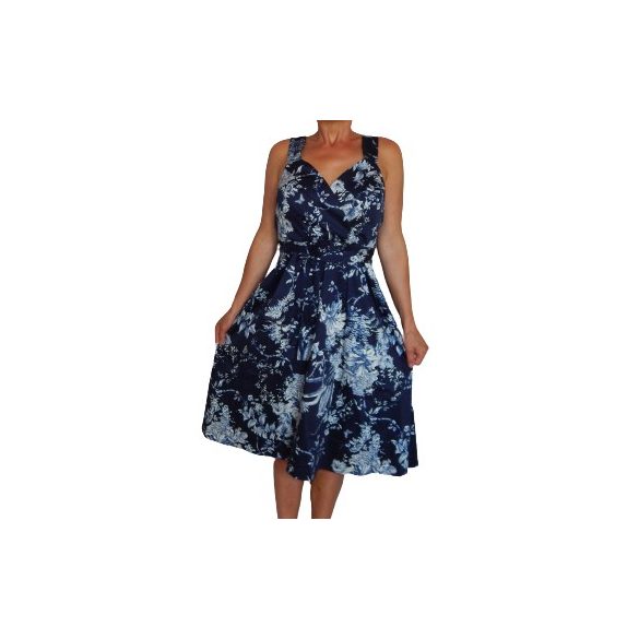 Orsay ruha kék virágos(38)