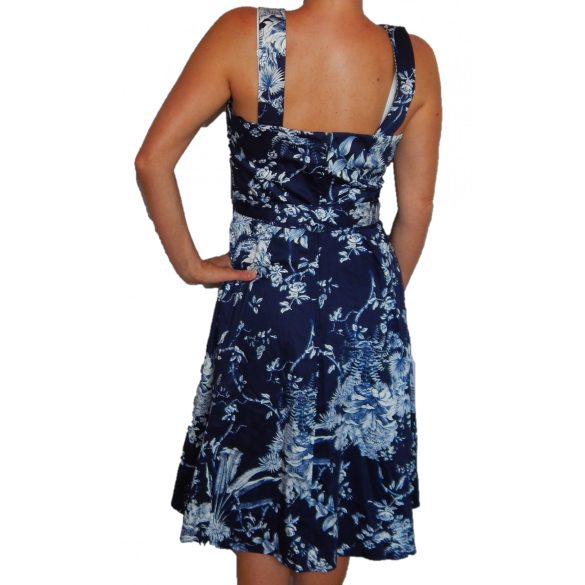 Orsay ruha kék virágos(38)