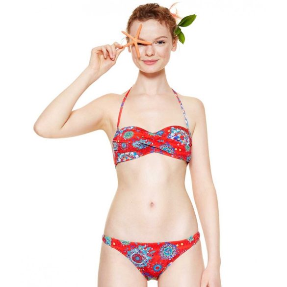 Desigual bikini felső piros Biki Odessa Ukraine (S)