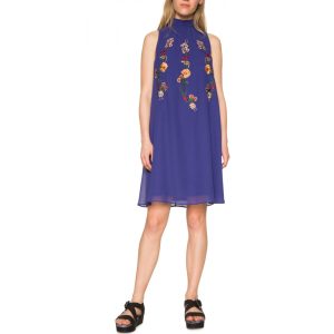 Desigual ruha lila hímzett lenge Vest Angy Desigual ruha lila hímzett lenge Vest Angy