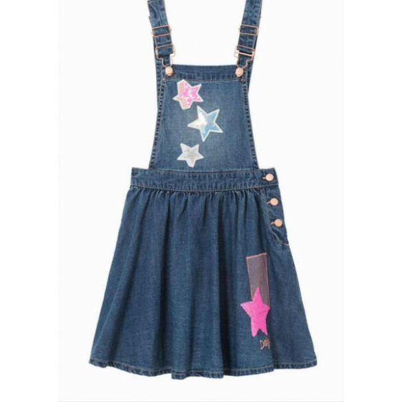 Desigual kislány farmer ruha Vest Charlet own( 110/116)