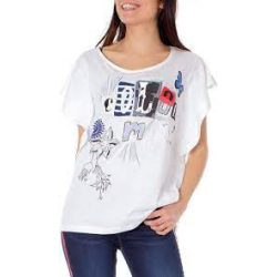 Desigual fehér póló Ts Graziana (L)