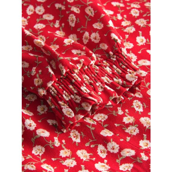 Orsay maxi ruha piros virágos(38)