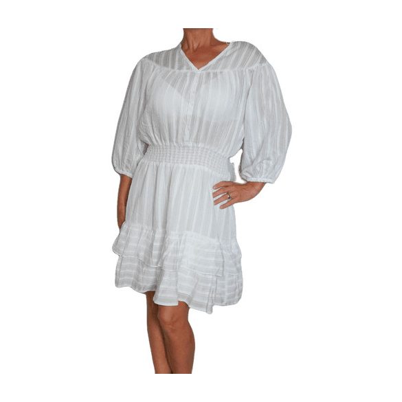 Orsay fehér viszkóz ruha (38,40,42)