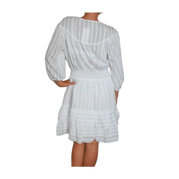 Orsay fehér viszkóz ruha (38,40,42)
