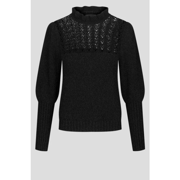 Orsay pulóver fekete kötött(L)