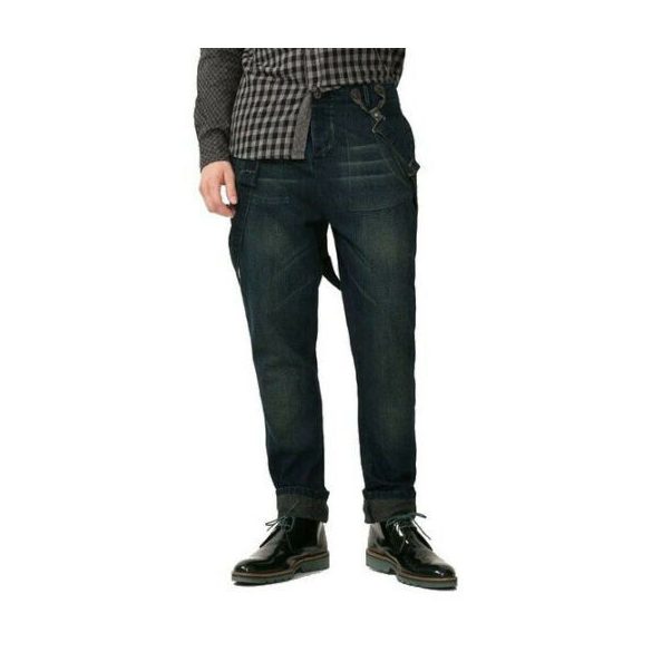 Desigual férfi kantáros farmernadrág Denim César