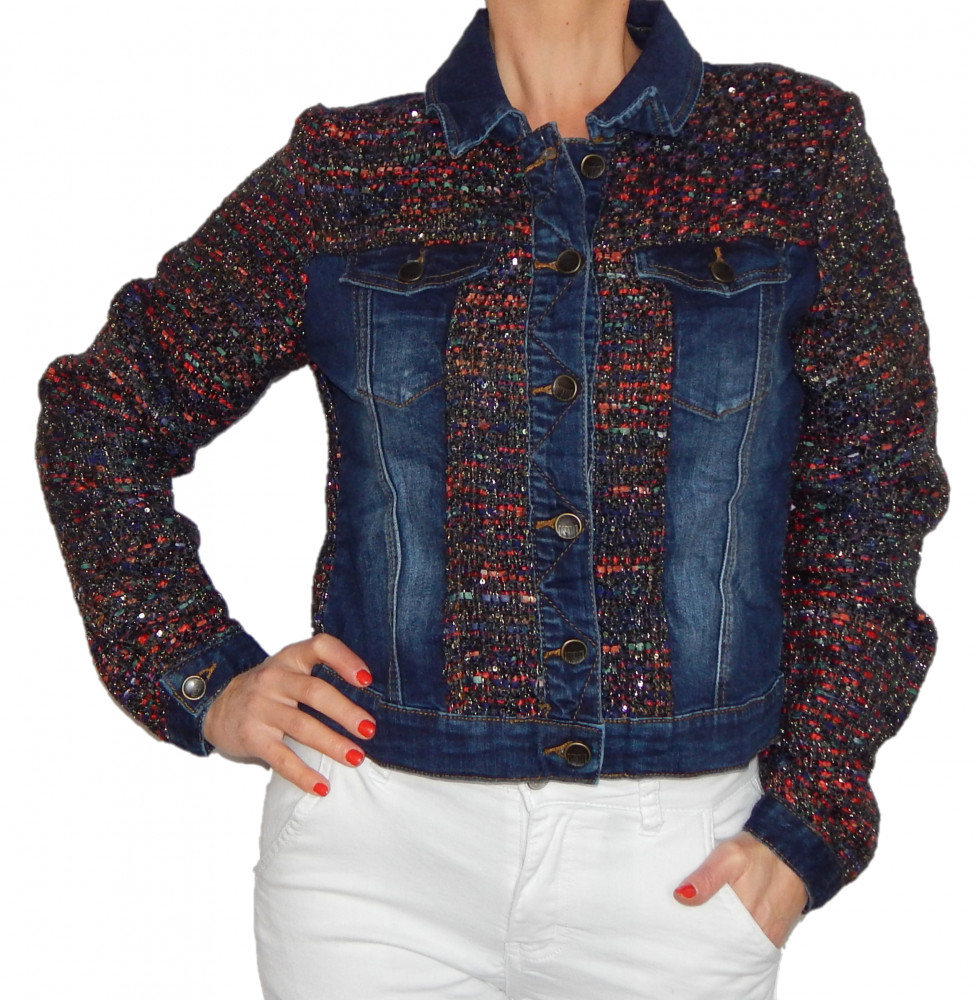 Desigual farmer dzseki Chaq Lina Netdivat XS (34) NŐI DZSEKI ÉS KABÁT NŐI FELSŐRÉSZ Netdivat