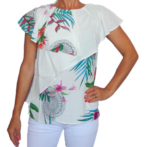 Desigual női fehr blúz Blus Evita